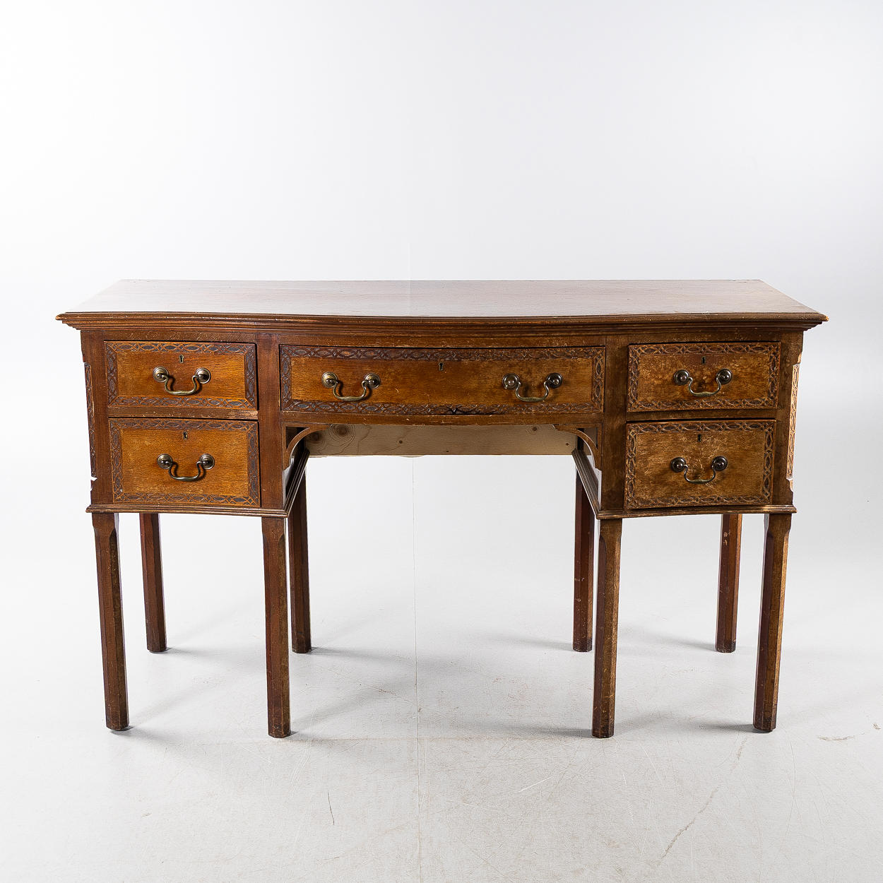 A 20th-century England SIDEBOARD/DESK.
