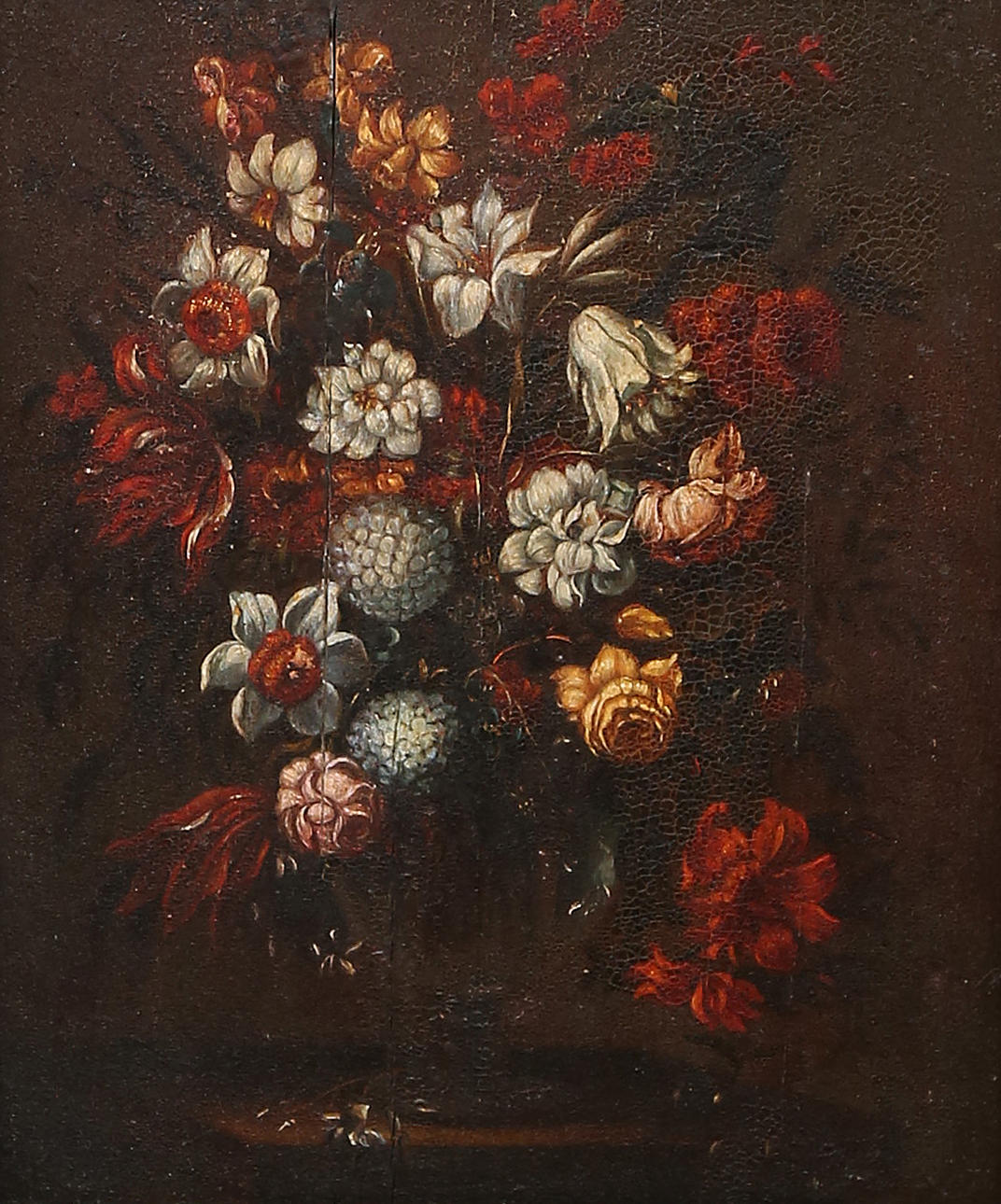 ESCUELA ESPAÑOLA DE ESTILO BARROCO. Florero.