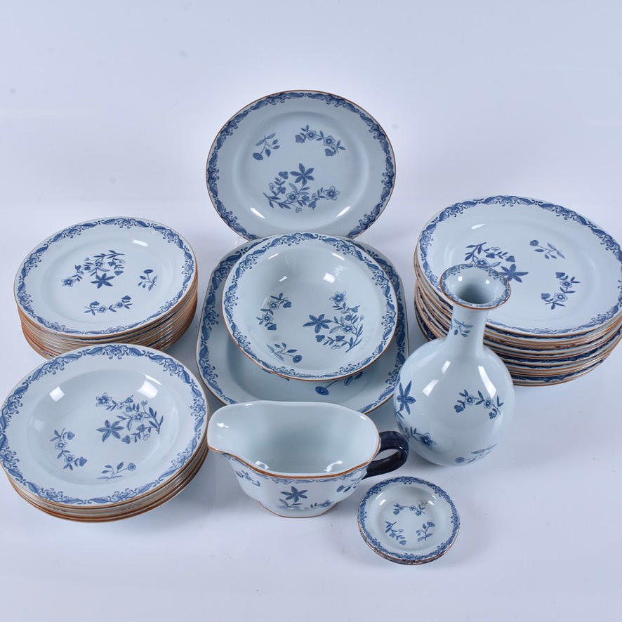 PÖYTÄSET, 35 osaa, ”Ostindia”, Rörstrand.