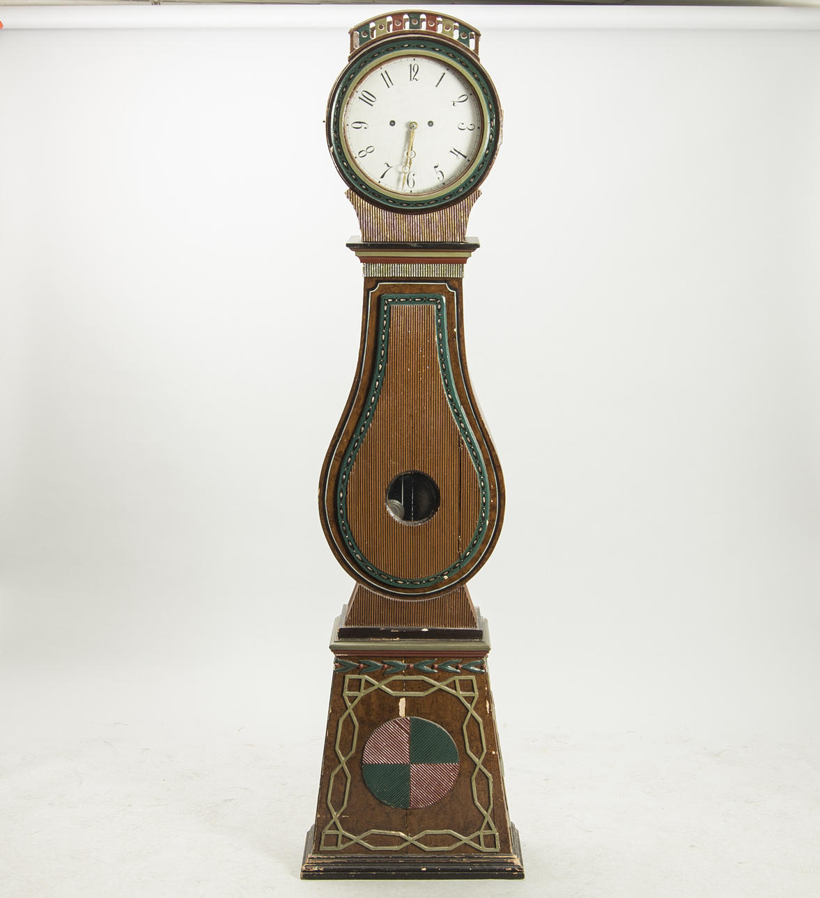 GOLVUR, allmogemålat, 1800-tal.