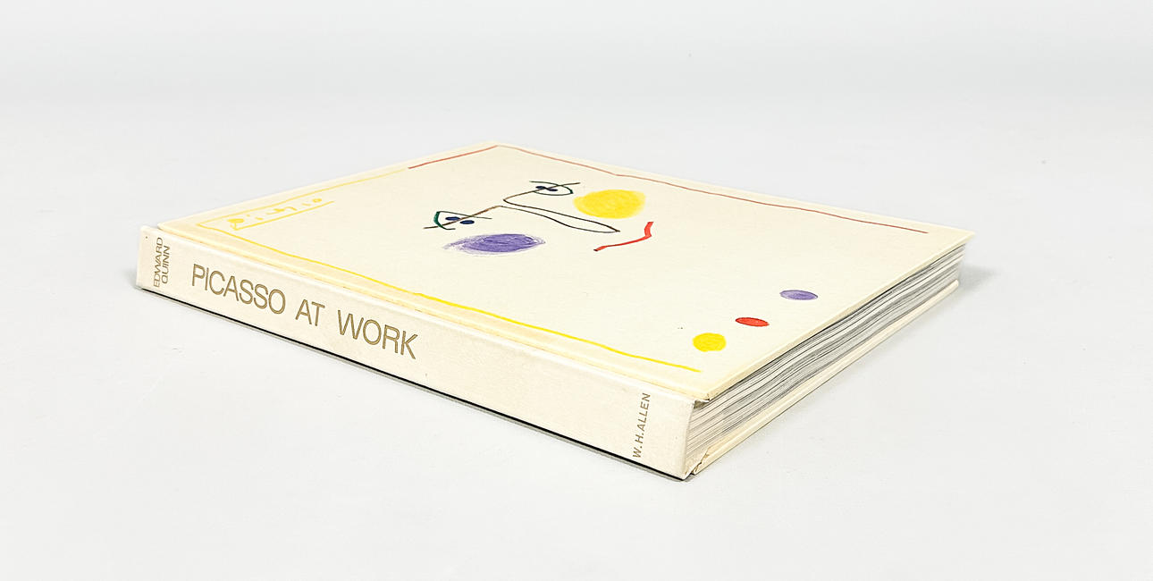 PABLO PICASSO. BOOK, “Picasso at work”, 1965.
