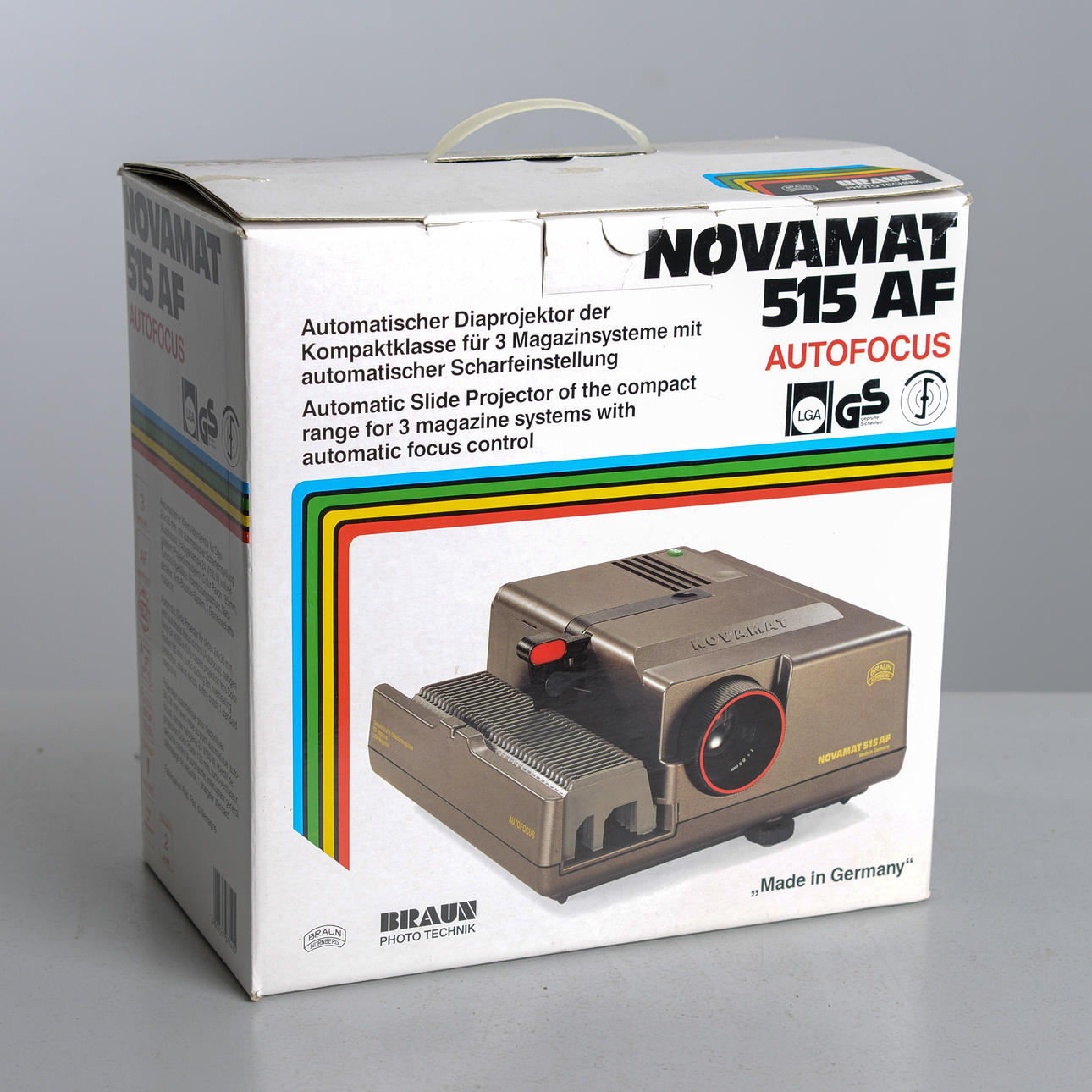 FILM PROJECTOR, “Novamat 515 AF Autofocus”, Braun, Germany ...