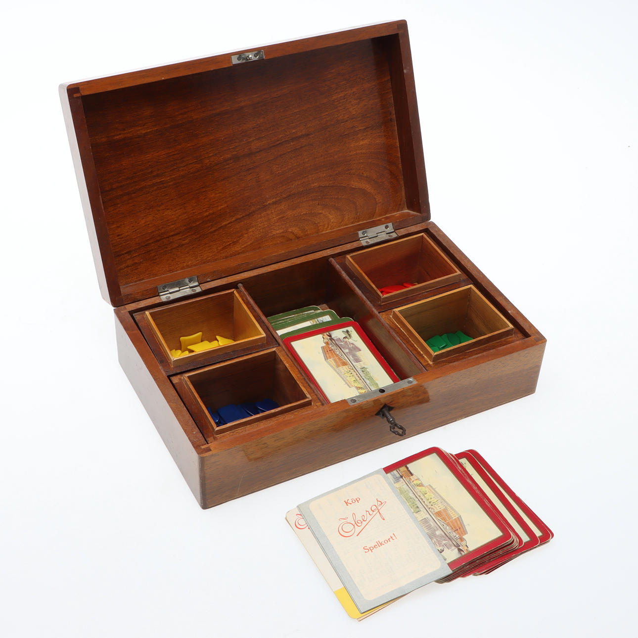 KORLEK in box, with chips, Öberg & son.