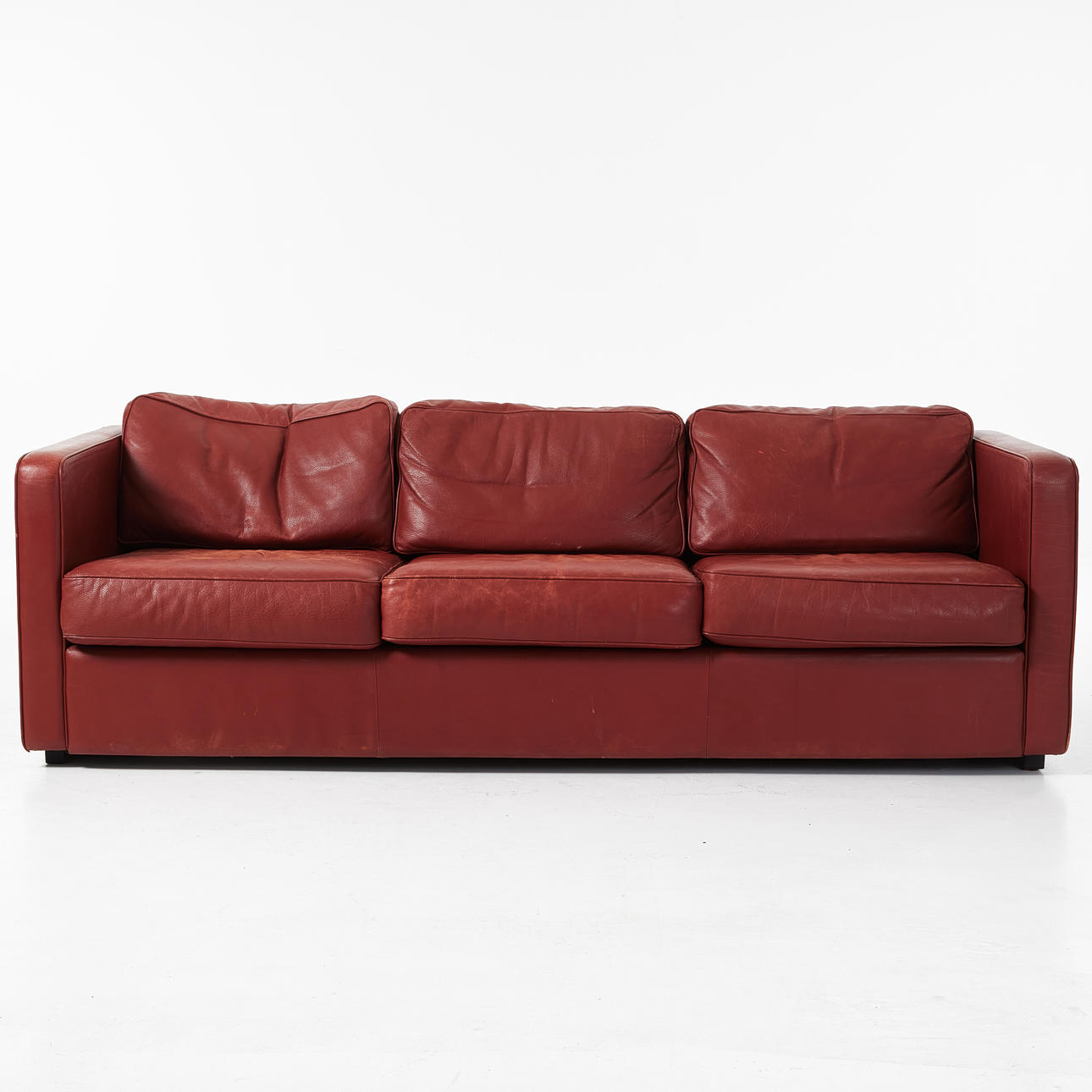 ERIK JØRGENSEN. A sofa, “EJ 430", Erik Jørgensens Møbelfabrik, Denmark, designed 1979, leather upholstery.