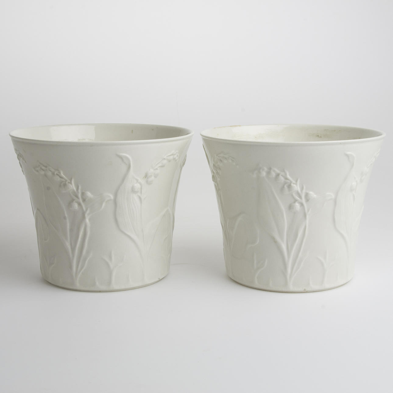 YTTERFODER, 1 par, "Liljekonvalj", Gustavsberg.