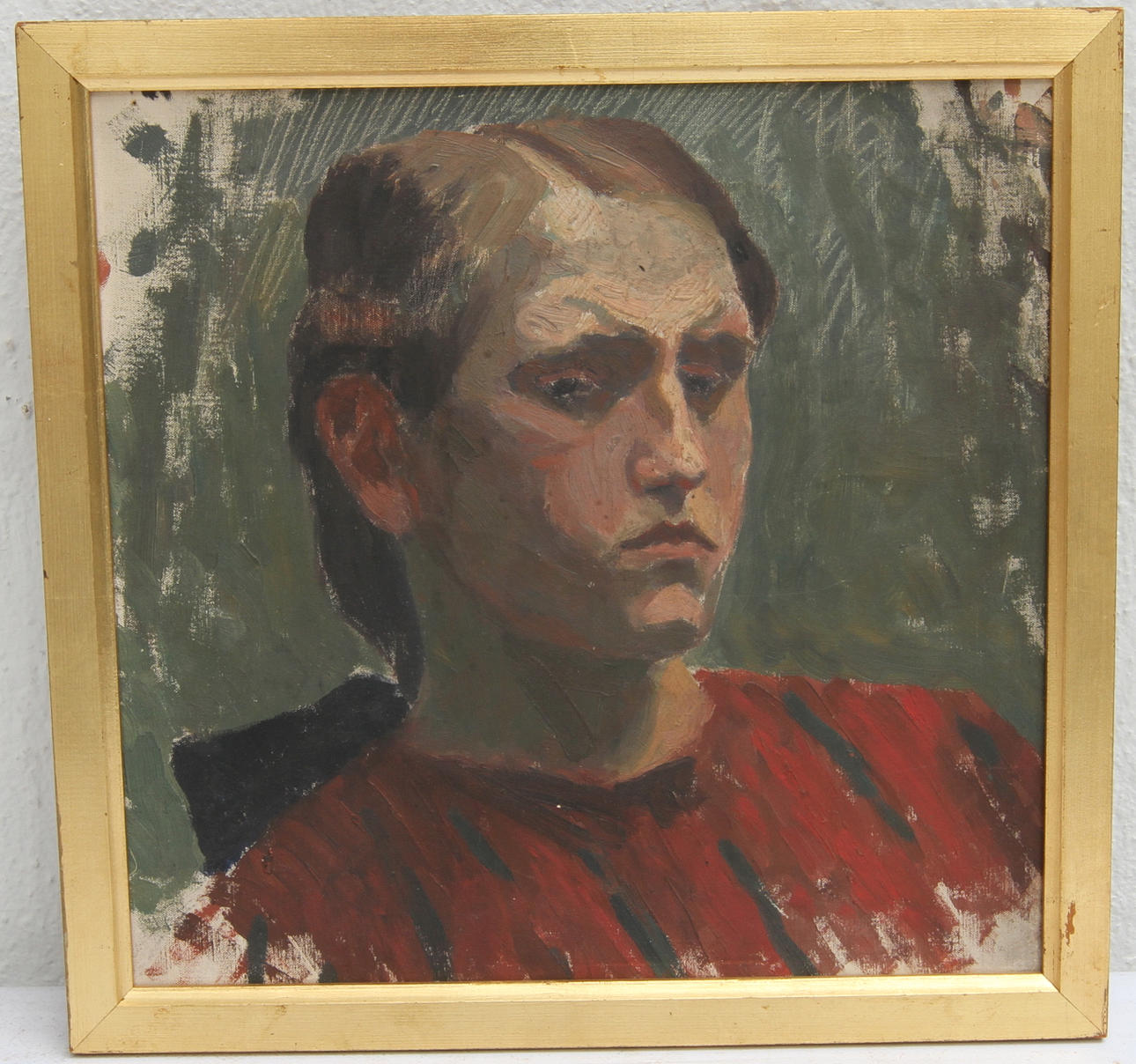 FRITZ BANGE. TILLSKRIVEN. olja på duk, intygad a tergo av Tore Ahnoff samt Filip Wahlström.