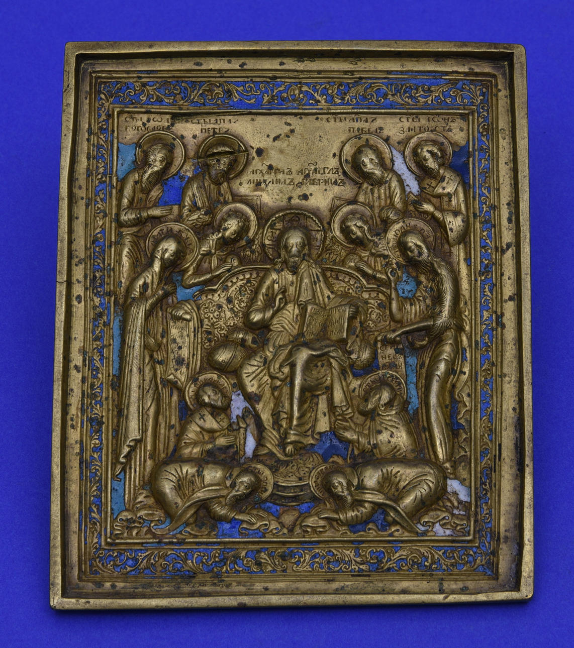 REISE-IKONE. Ryssland, 19. århundrade.