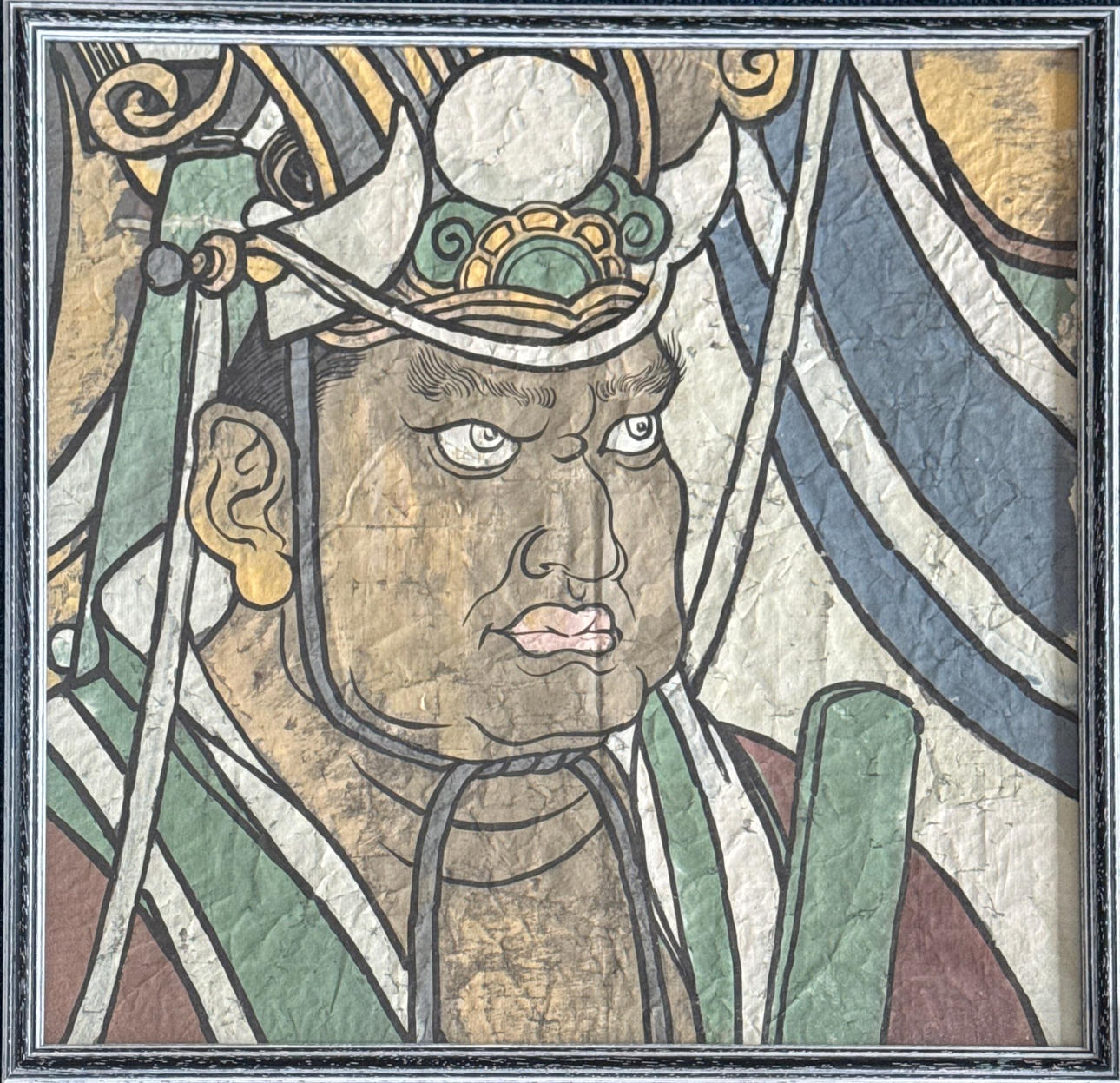 CHINESISCHES AQUARELL VON GUANYIN.