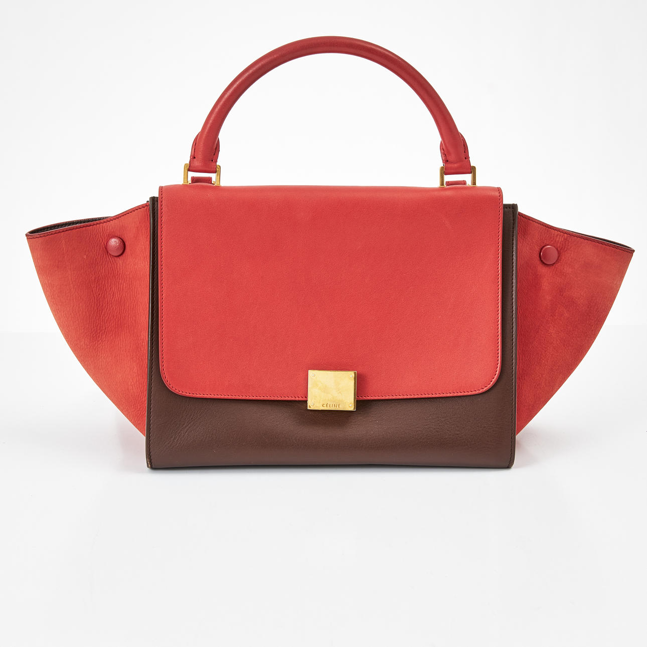 CÉLINE, a “Trapeze” handbag.