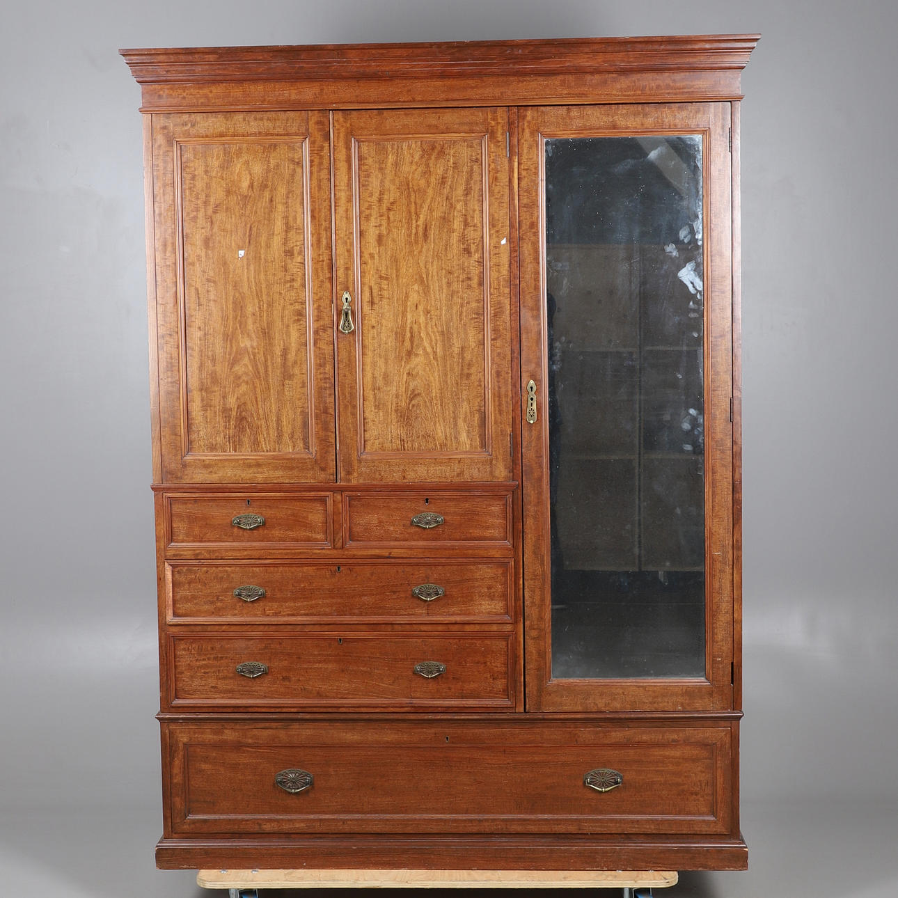 ARMARIO COMBINADO EDUARDIANO.