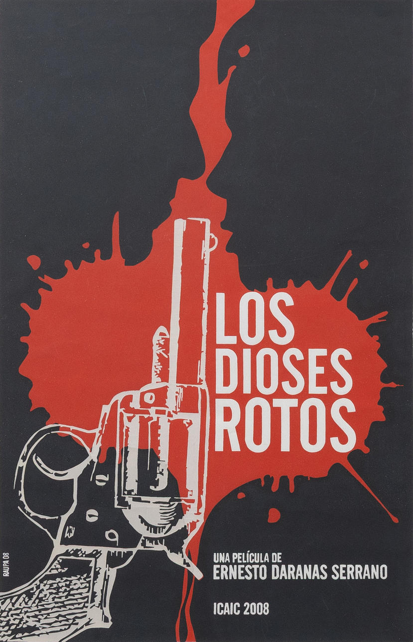 POSTER “Los Dioses Rotos”, offset print.
