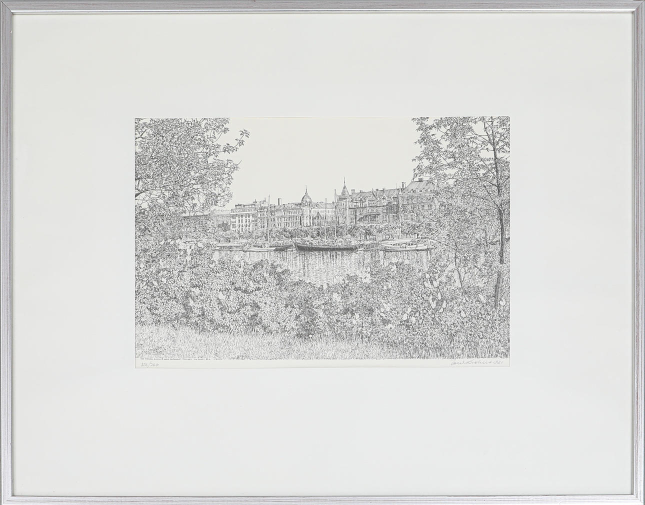 JAN RICHERT. lithographs, numbered 356/260 and signed.