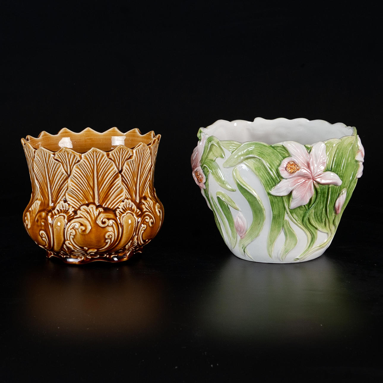 OUTER LINING. 2 pcs, Art Nouveau.