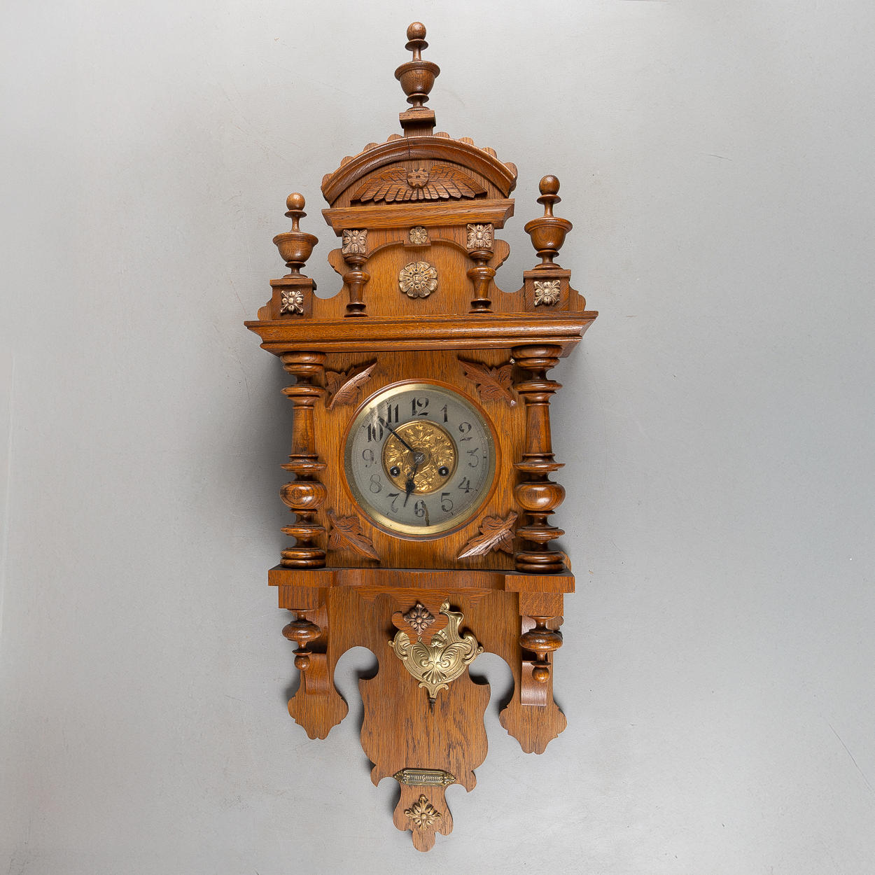 A Neo-Renaissance wall clock, turn of the 20th century. Clocks ...