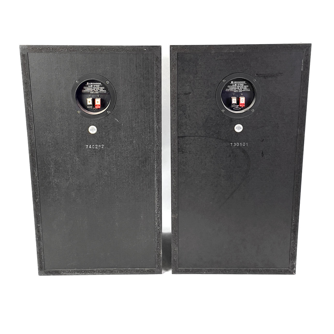 SPEAKERS, 1 pair. Kenwood, “LS-770