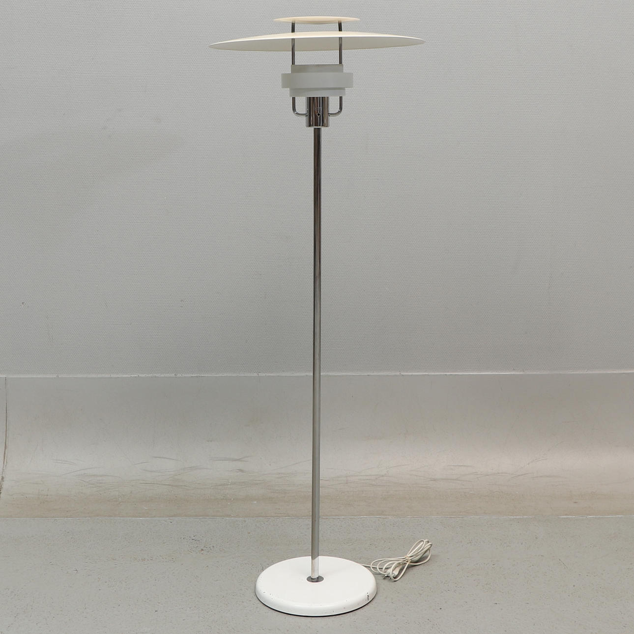 FLOOR LAMP, Ole Andersson, “Aurora”, Boréns, metal.