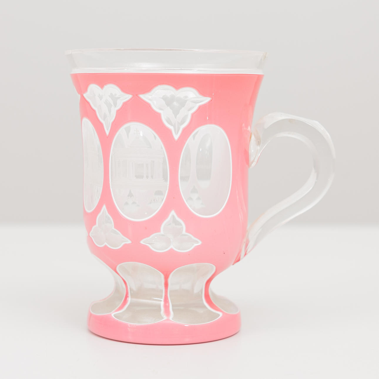 A Bohemian cup, 19th century.