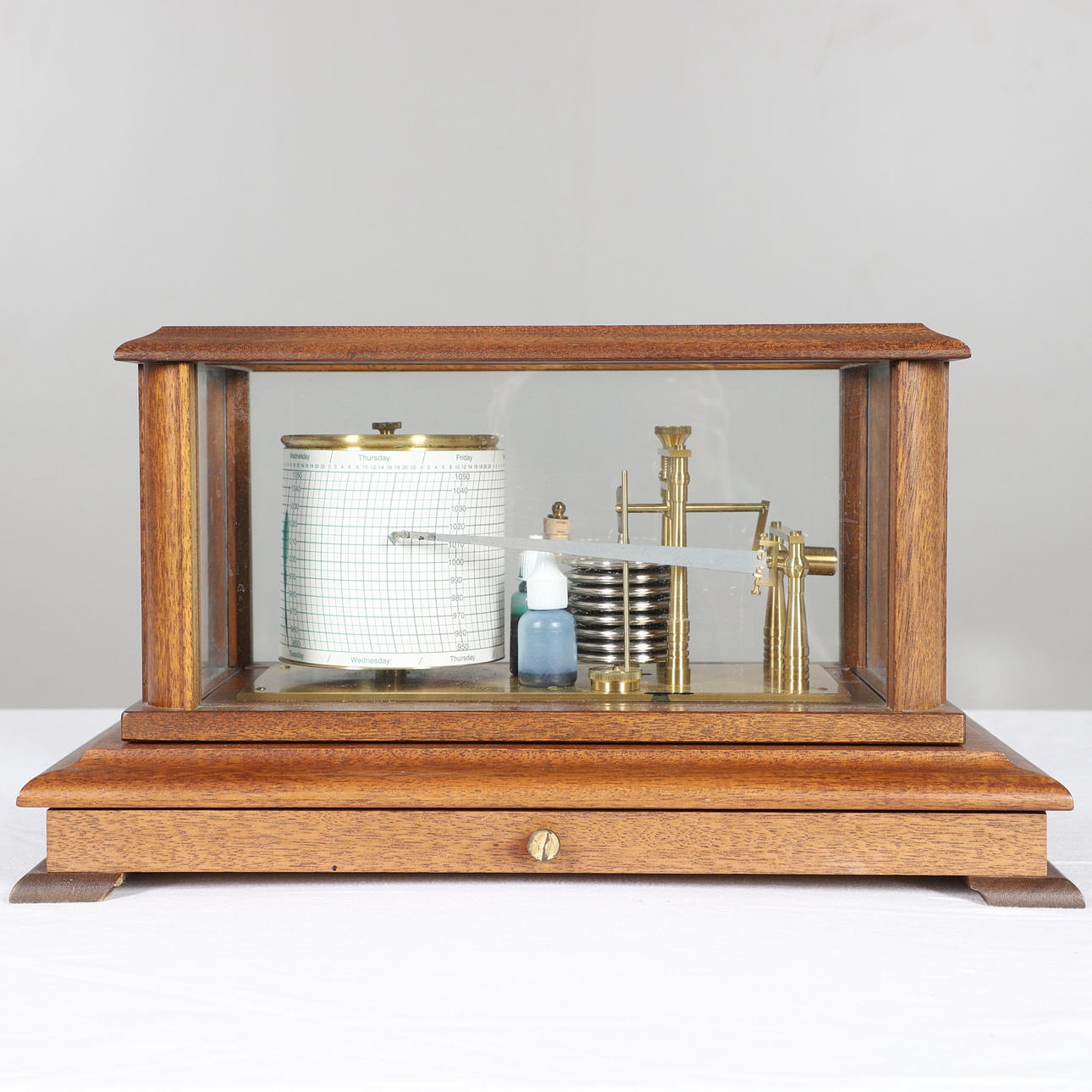 CASED BAROGRAPH - RAPPORT.