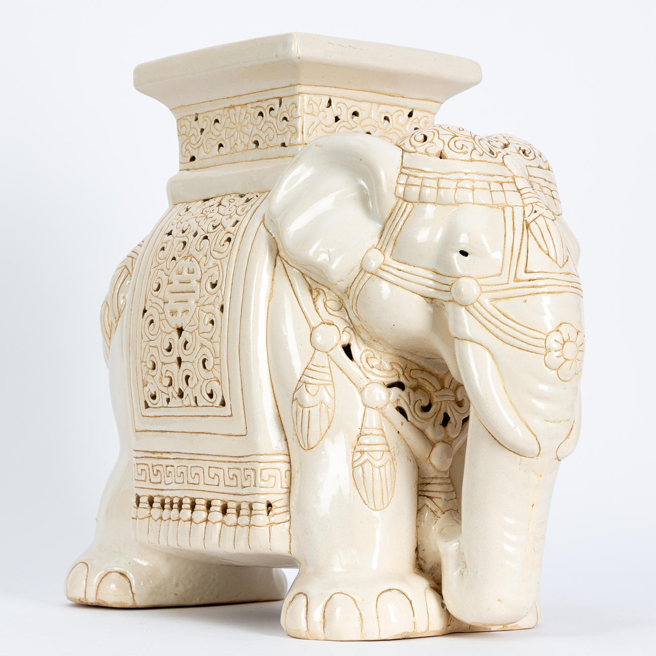 Elefant-Garten- /Blumenhocker, Ende 20. Jh.