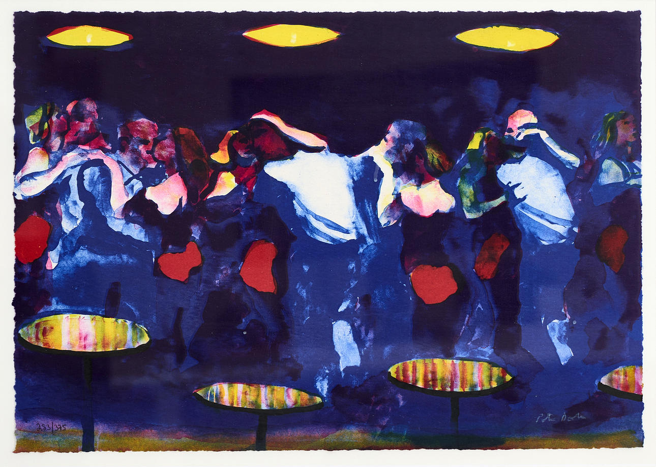 PETER DAHL (1934-2019), dance, lithography.