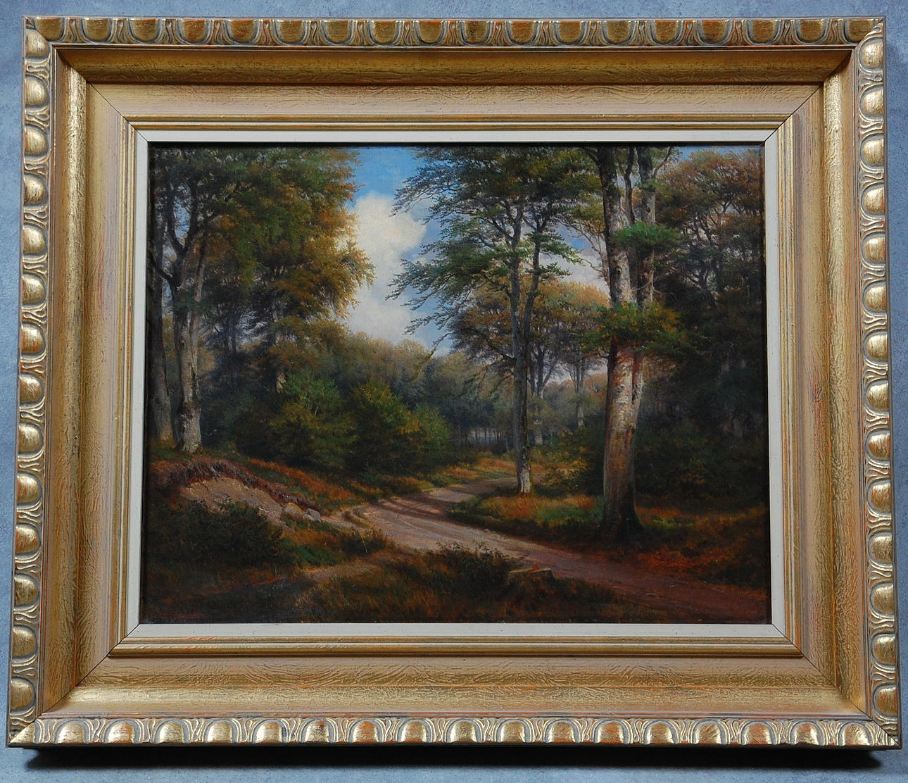 FRITZ NORDAHL-GROVE. 1822-1885, olja på duk, signerad.