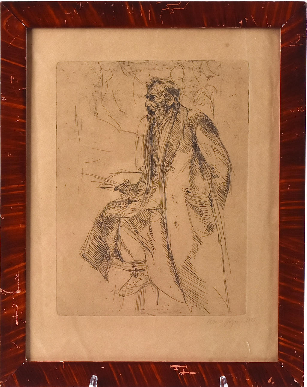 KARL AKSEL JÖRGENSEN. Etching.