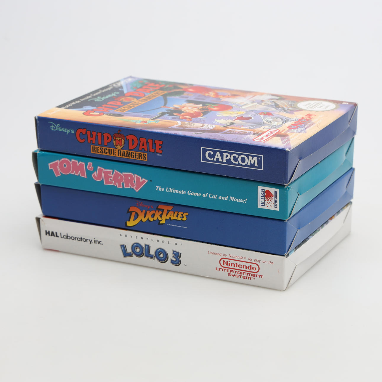 GAME, 4 pieces, Nintendo 8 piece.