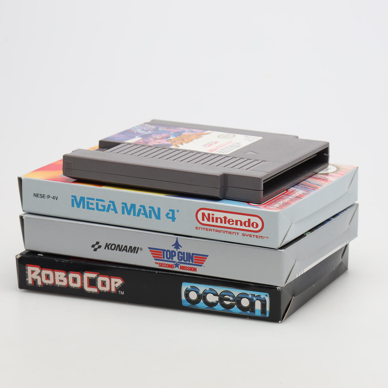 GAME, 4 pieces, Nintendo 8 piece.