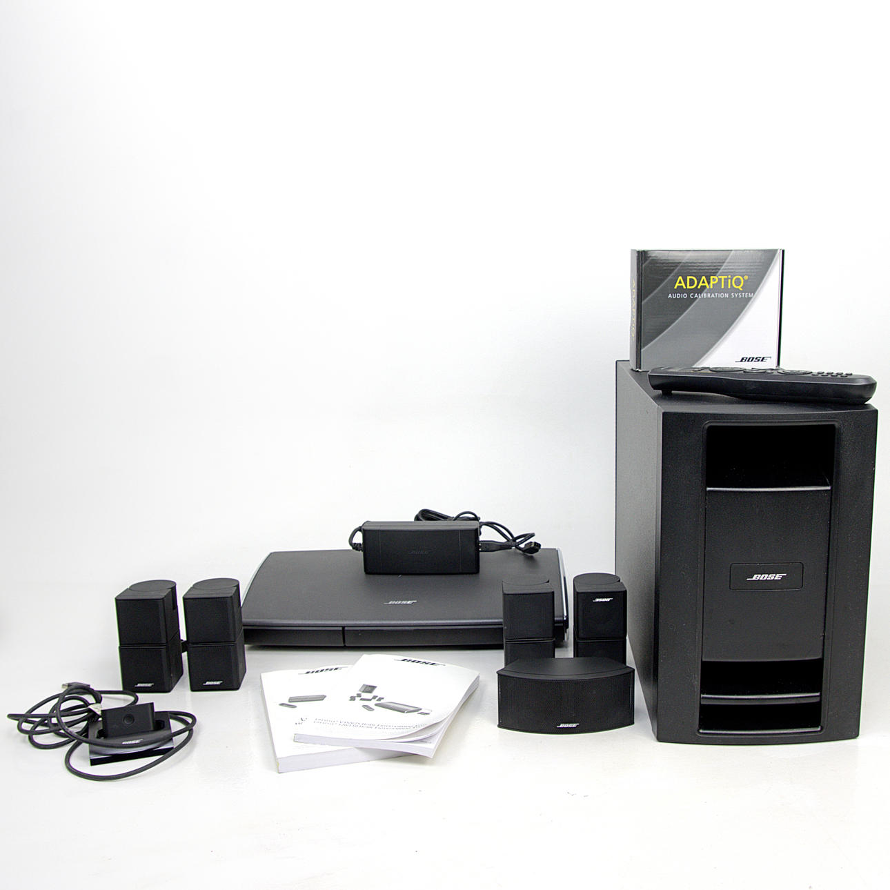 BOSE. Hemmabiosystem, Bose V35, se beskrivning.