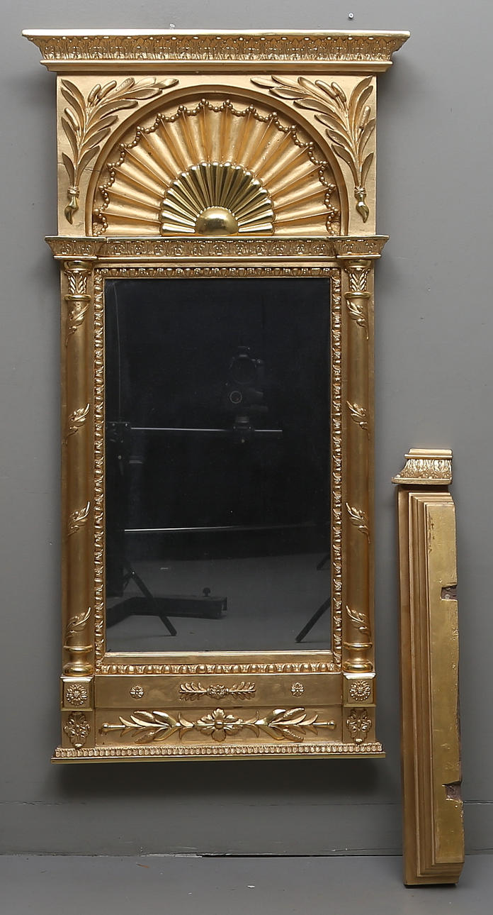 SPEGEL, empire, Linköpings hallstämpel, 1800-talets första hälft.