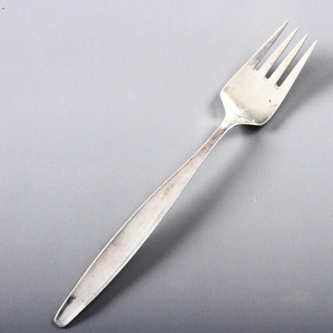 GEORG JENSEN. A 'Cypress' sterling silver dining fork, Denmark.