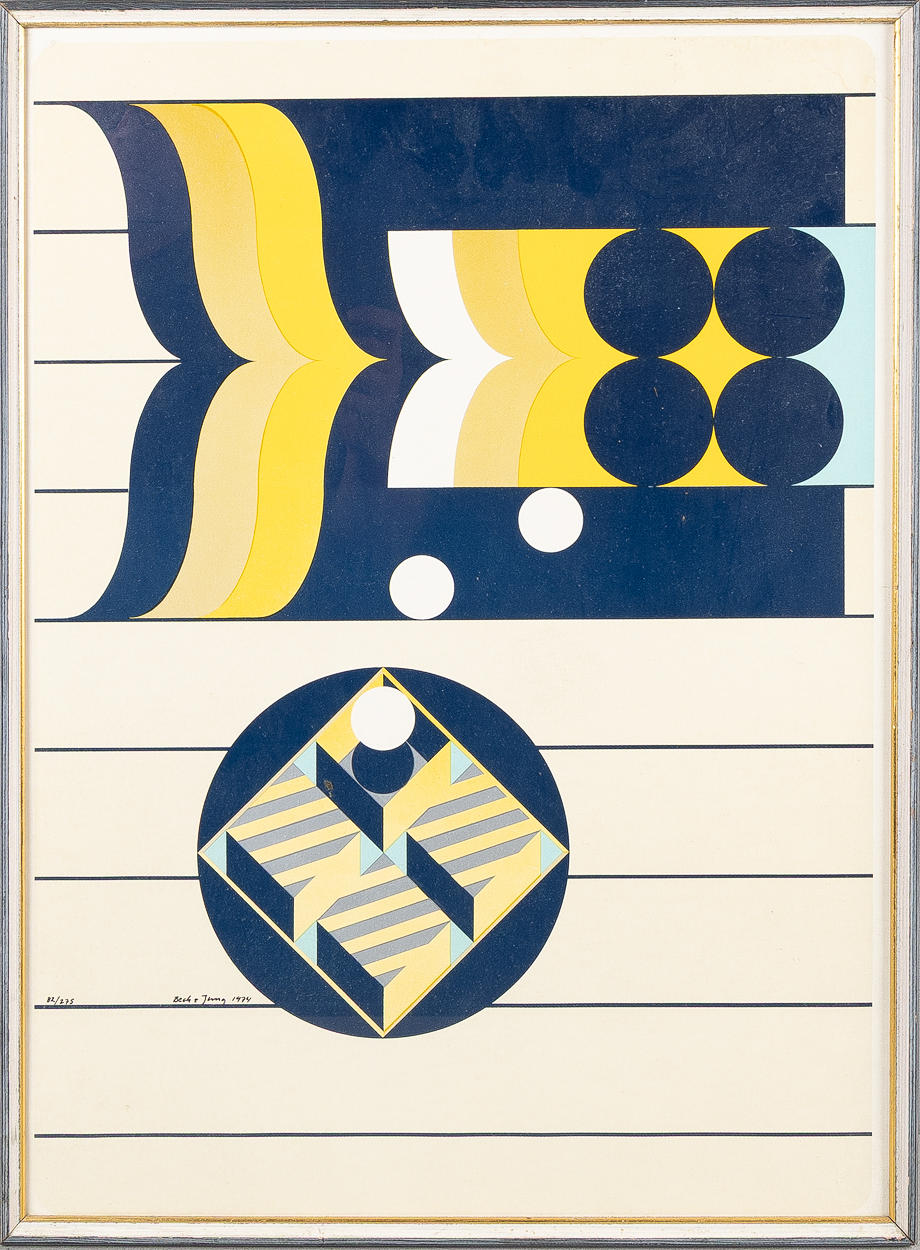 BECK & LJUNG. Composition, lithography.