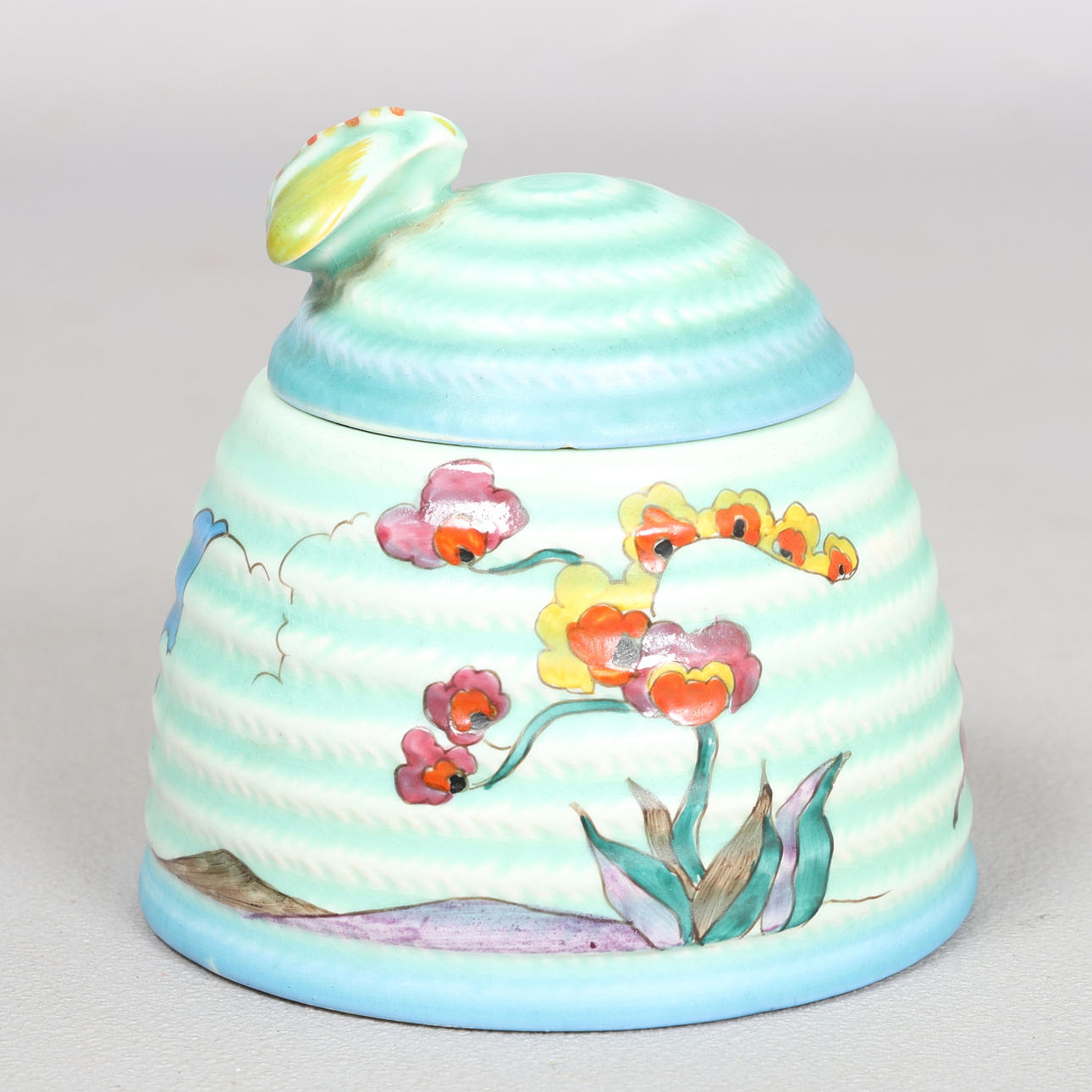 EIN CLARICE CLIFF POTTERY EINMACHTOPF.