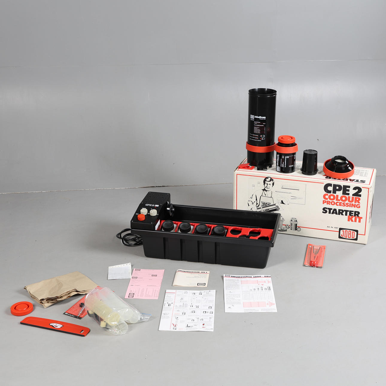 JOBO CPE 2 COLOUR PROCESSING STARTER KIT.