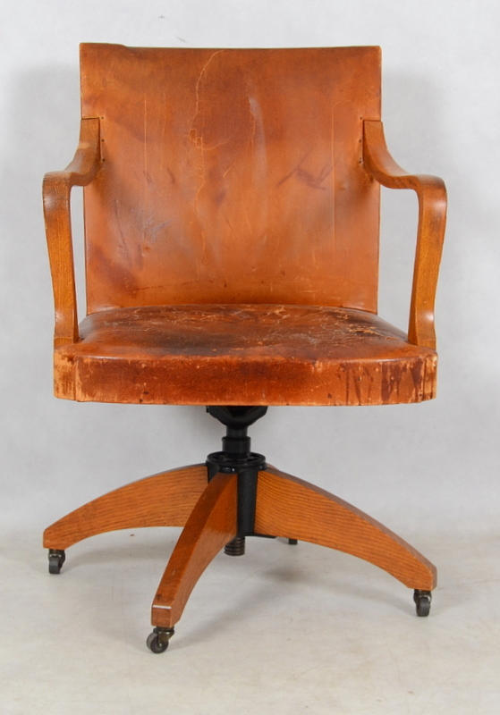 SKRIVBORDSSTOL, snurrbar, 1900-talets första hälft.
