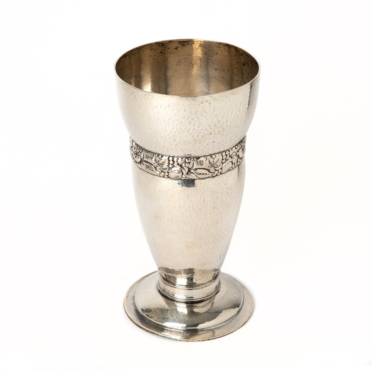 VASE. Silver, G. A. Dahlgren, 1920.