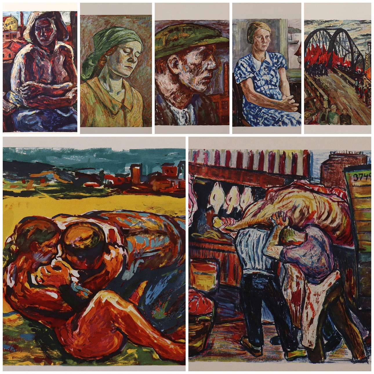 ALBIN AMELIN. EFTER. plader, offset, 48stk.