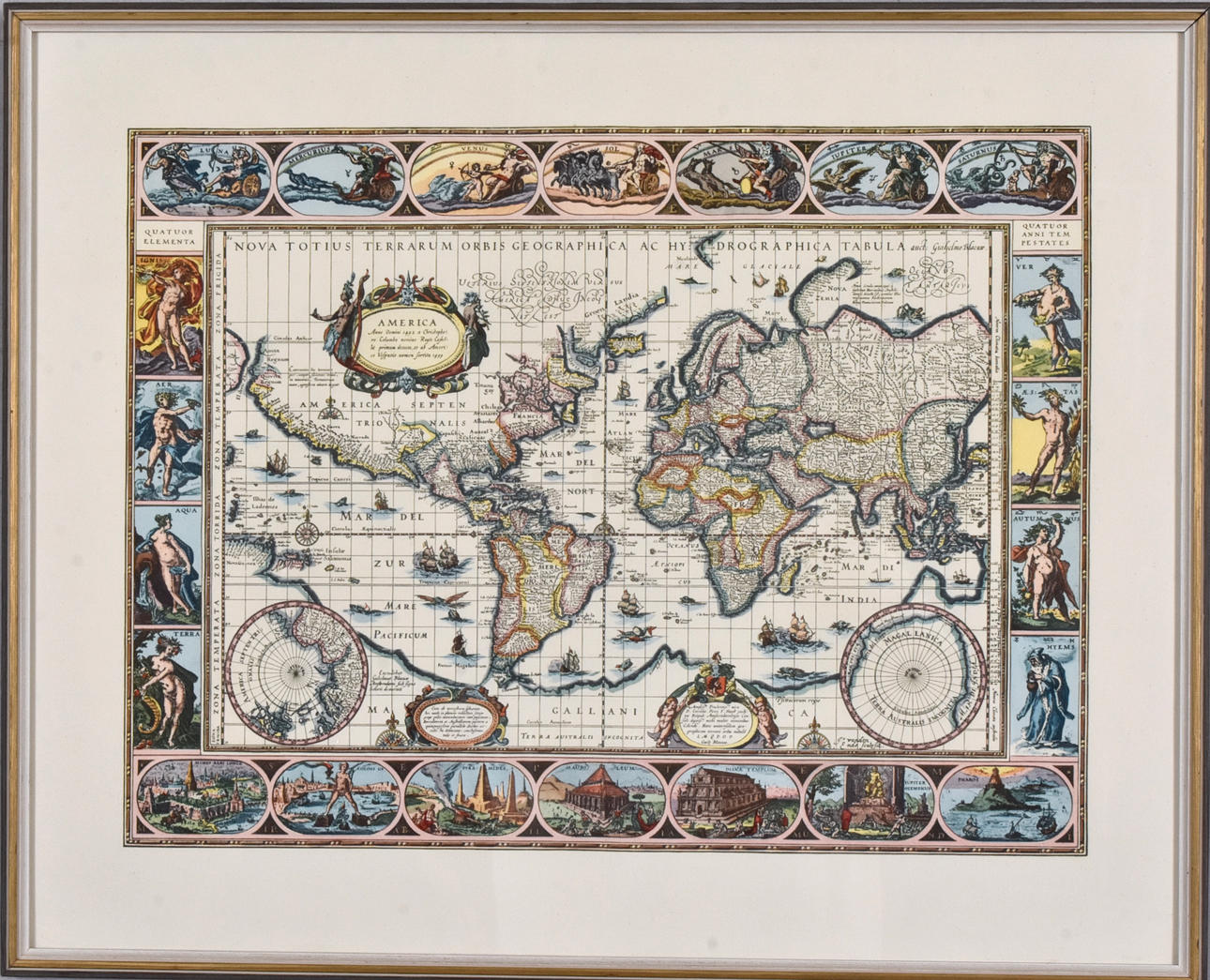 MAP, offset printing, America.