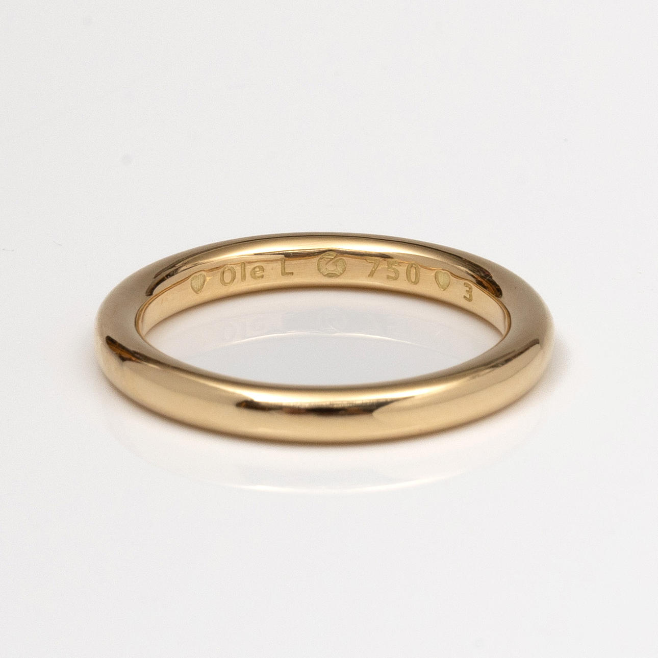 RING, 18K gold, Ole Lynggaard, Denmark.