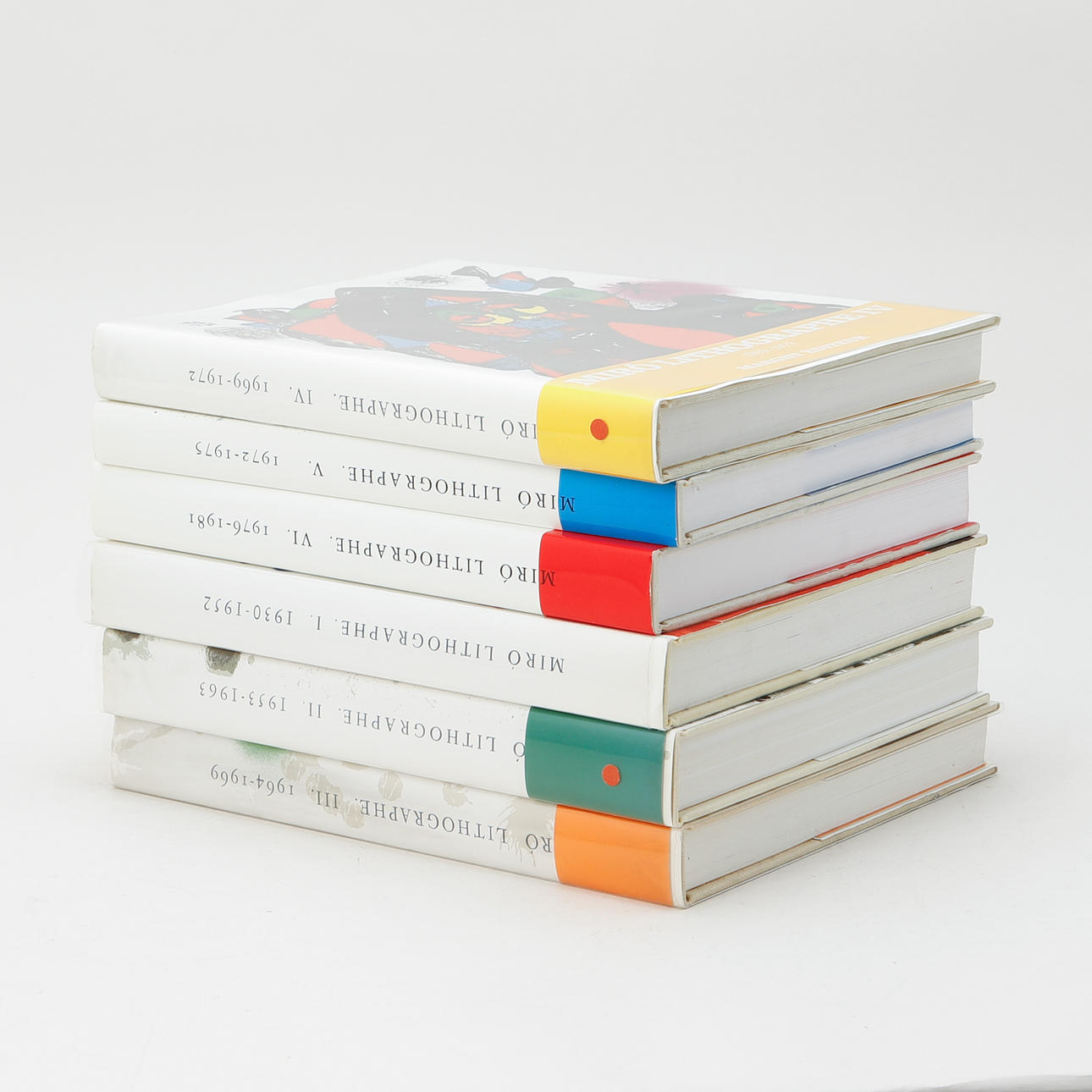 „MIRÓ LITHOGRAPHE“, bind I-VI, Maeght Paris.