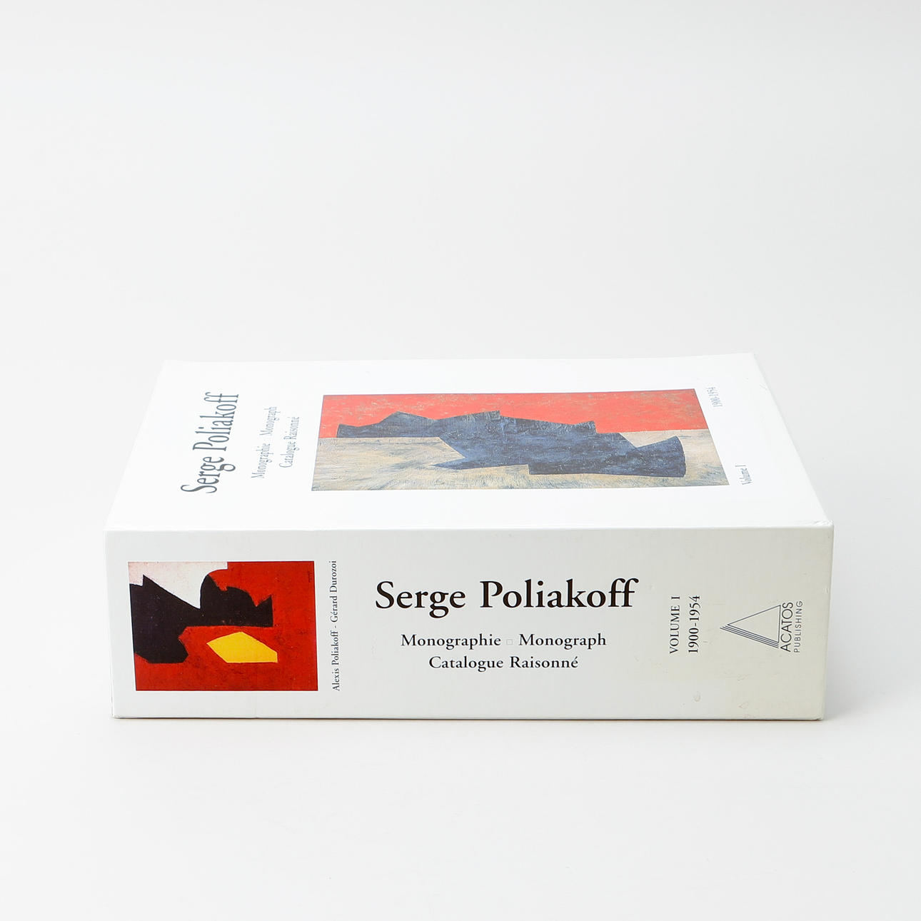DUROZOI, GÉRARD OCH POLIAKOFF, ALEXIS. Serge Poliakoff. Monographie ...