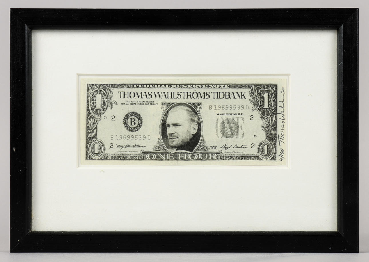 THOMAS WAHLSTRÖM. “Federal Reserve Note”.