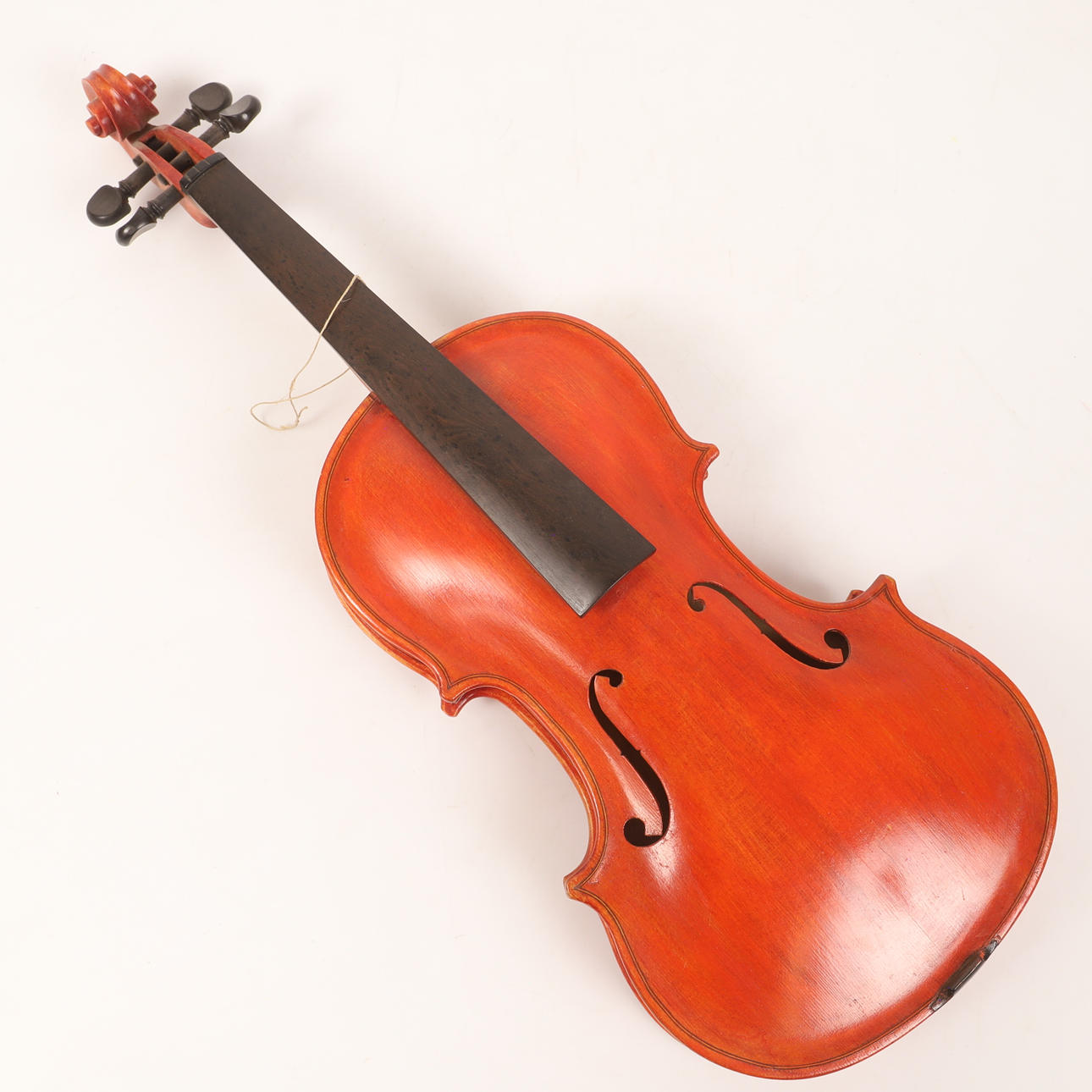 VIOLIN, not finished, signed Ingvar Blom.