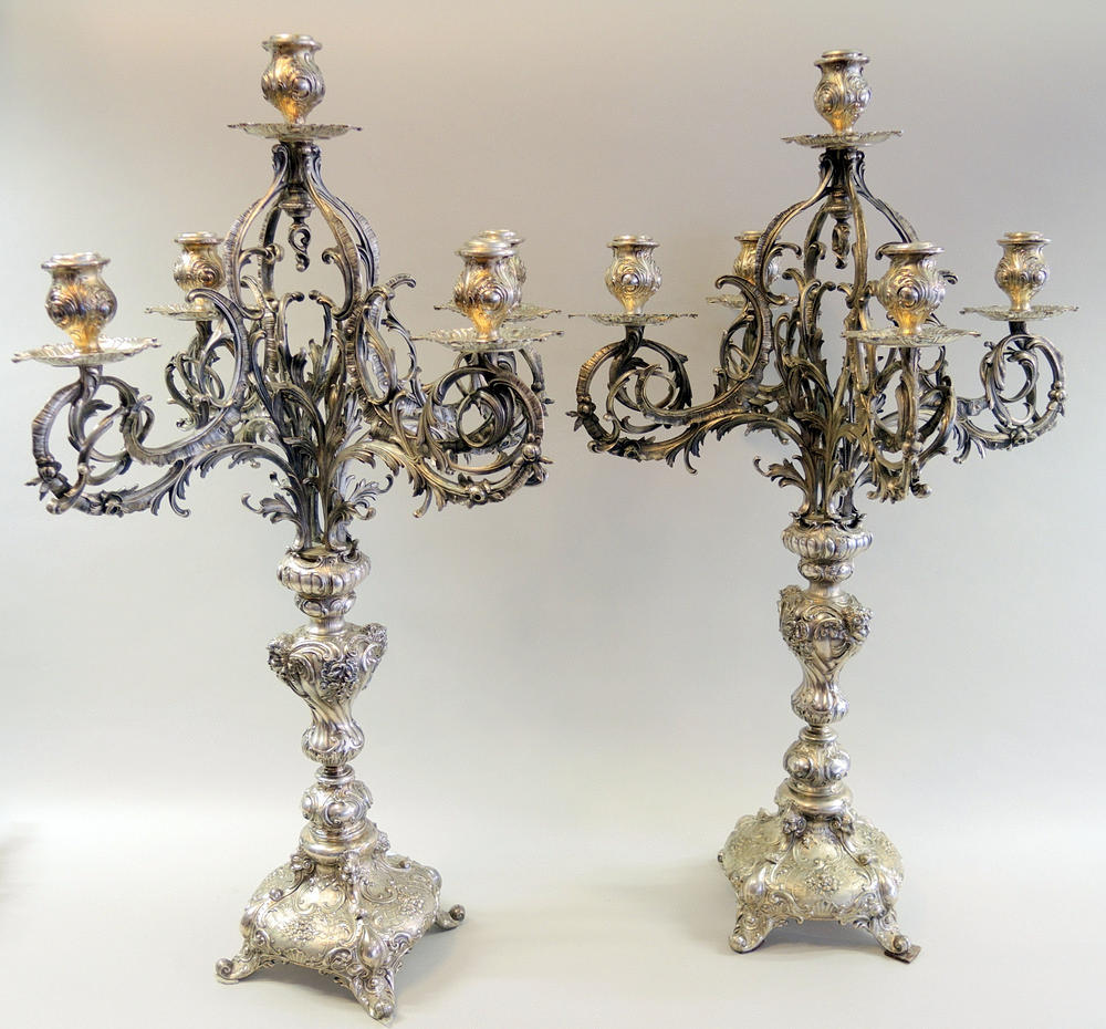 PAR IMPONERANDE WMF GIRANDOLES.