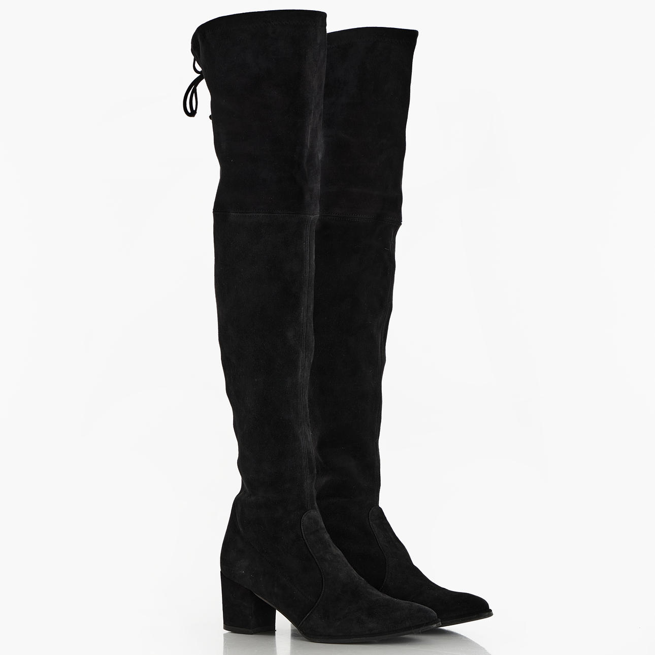 STUART WEITZMAN, boots “Avenue city boot”, suede, size 37,5.