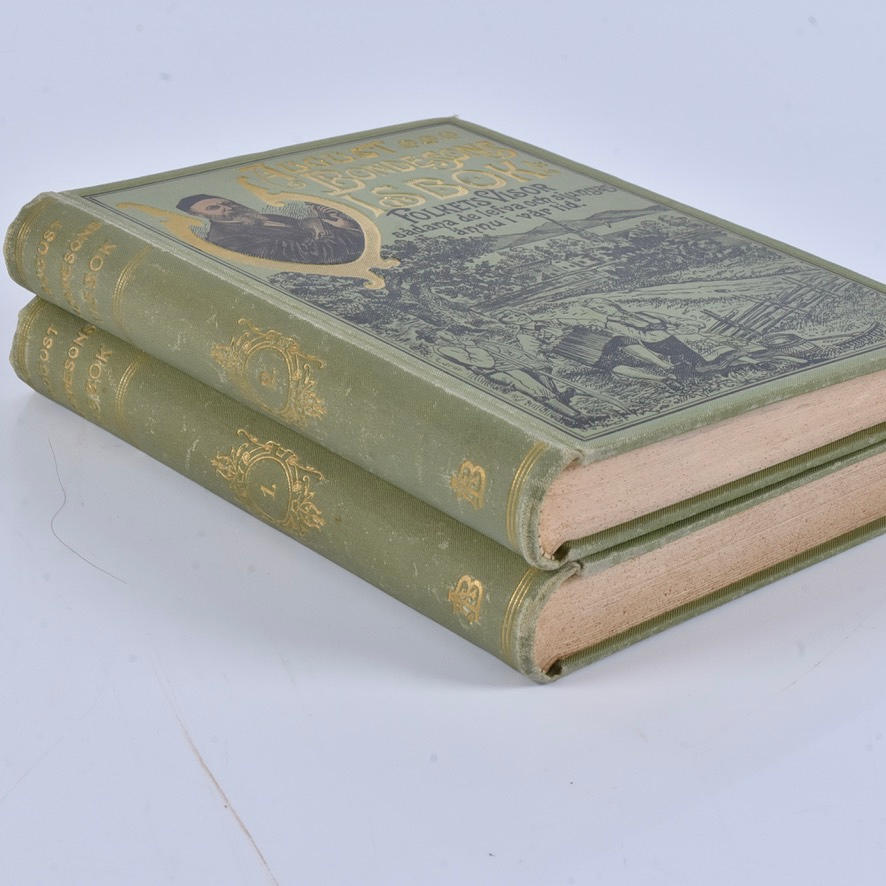 BOOK, August Bondessons Visbok, I-II, 1 edition.