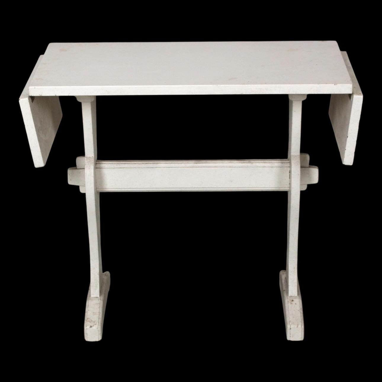 SMALL FOLDING TABLE, White painted.