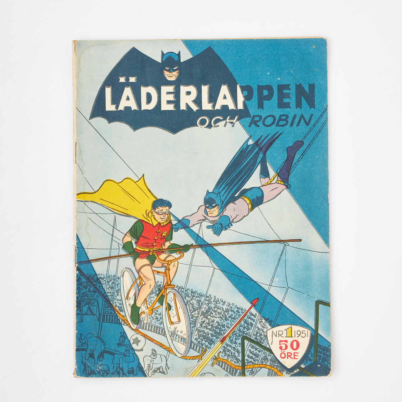 LEATHER PATCH. Comic Book, No 1, 1951.