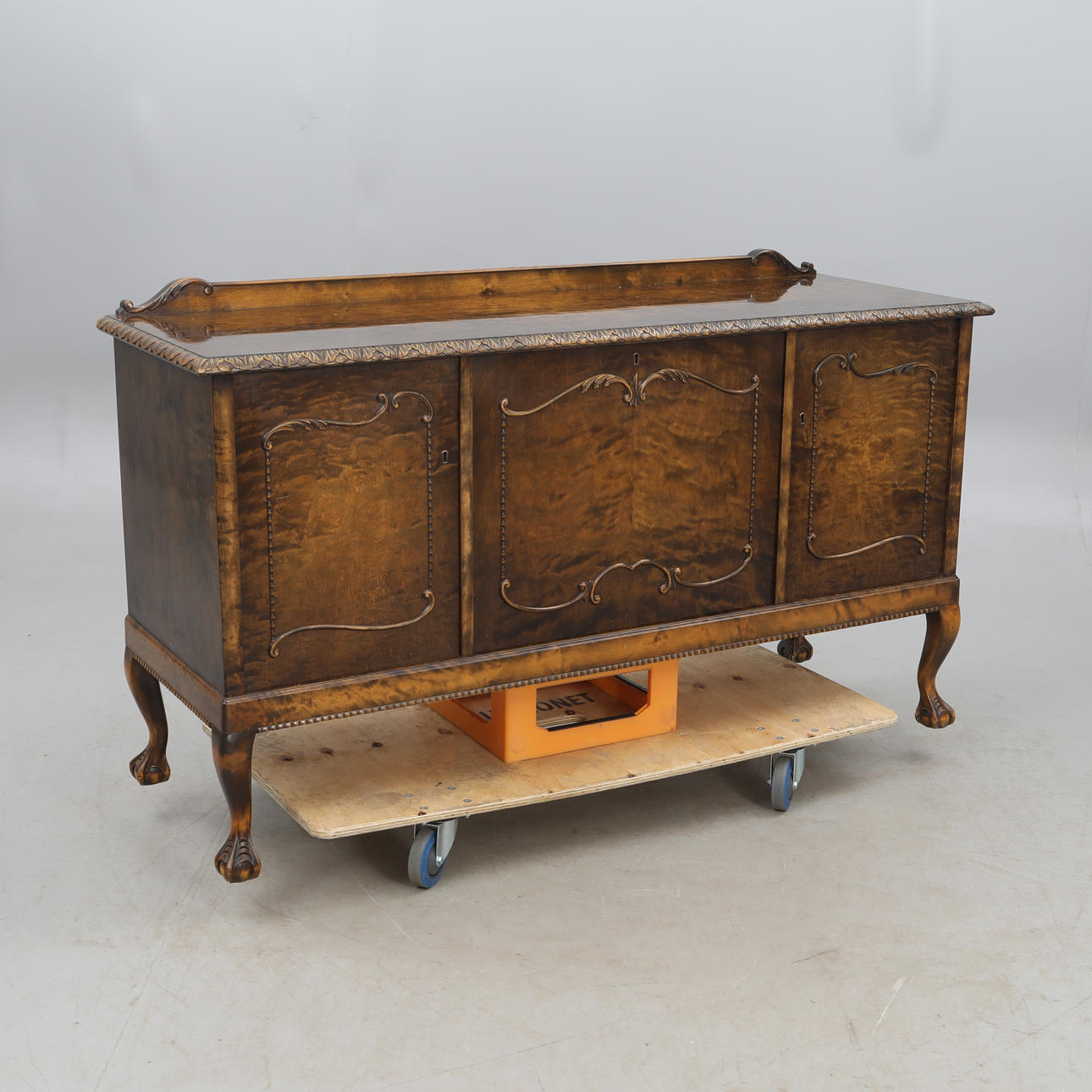 A chippendale-style sideboard, 20th century.