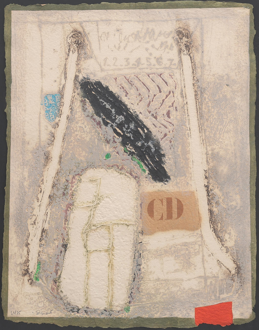 JAMES COIGNARD. COMPOSITION, CARBORUNDUM ETCHING.